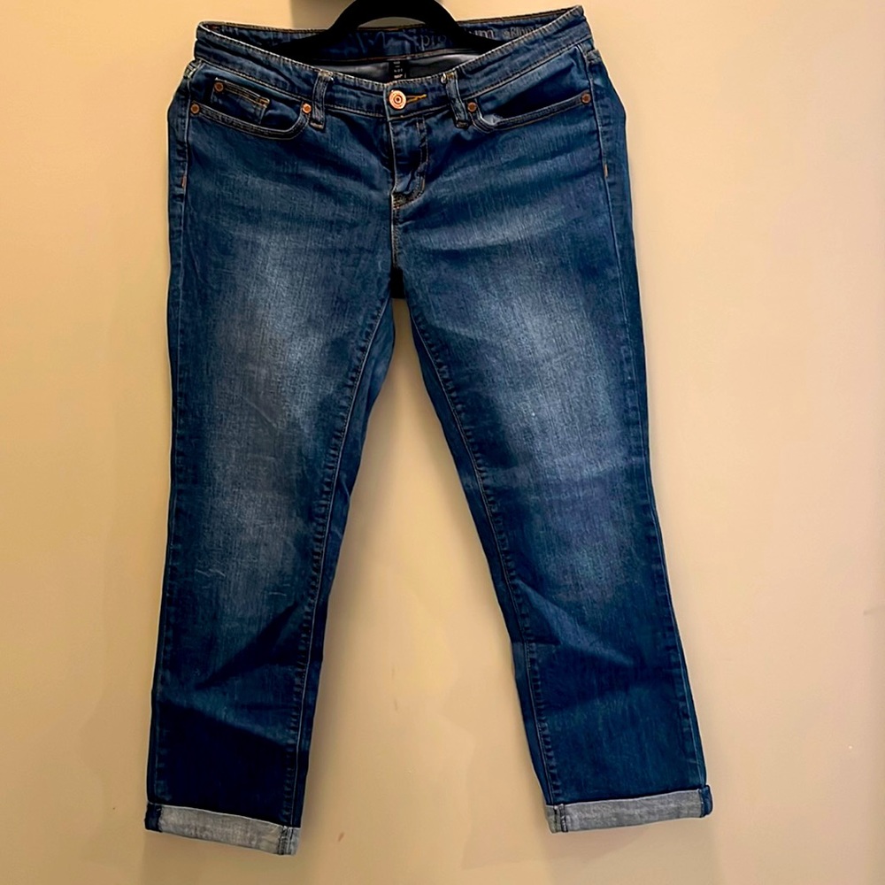 GAP PREMIUM SKINNY CROP JEANS